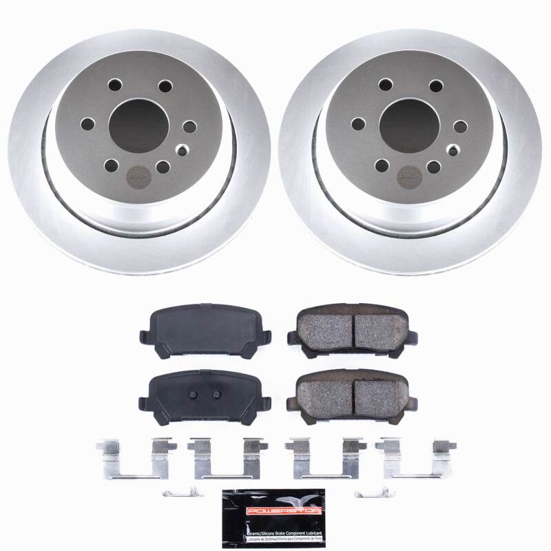 Power Stop 15-20 Chevrolet Colorado Rear Z23 Coated Brake Kit