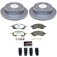 Power Stop 21-25 Ford Bronco Rear Z36 Coated Truck & Tow Brake Kit