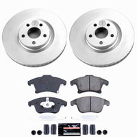 Power Stop 19-20 Ford Police Responder Hybrid Front Z23 Coated Brake Kit