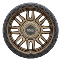 Weld Off-Road Swift 17x9in - 8x170 BP - ET-12 - 125.1mm CB - Satin Bronze Wheel & Black Ring
