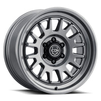 ICON Anza 17x8.5 / 5x150 / 25mm / 5.75in BS Gun Metal Wheel