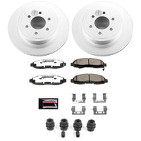 Power Stop 03-04 Dodge Dakota Front Z36 Coated Truck & Tow Brake Kit