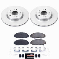 Power Stop 12-15 Honda Civic Front Z23 Coated Brake Kit