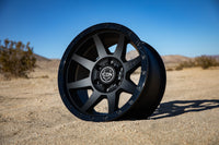 ICON Rebound 18x9 / 5x5in / -12mm / 4.5in BS Double Black Wheel