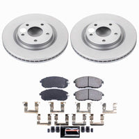 Power Stop 17-18 Nissan Sentra Front Z23 Coated Brake Kit