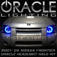 Oracle 01-04 Nissan Frontier LED Headlight Halo Kit - Red