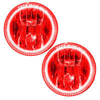 Oracle 06-10 Dodge Caliber LED Fog Light Halo Kit - Red