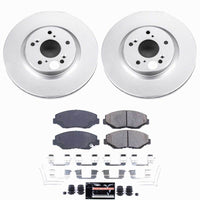 Power Stop 12-16 Honda CR-V Front Z23 Coated Brake Kit