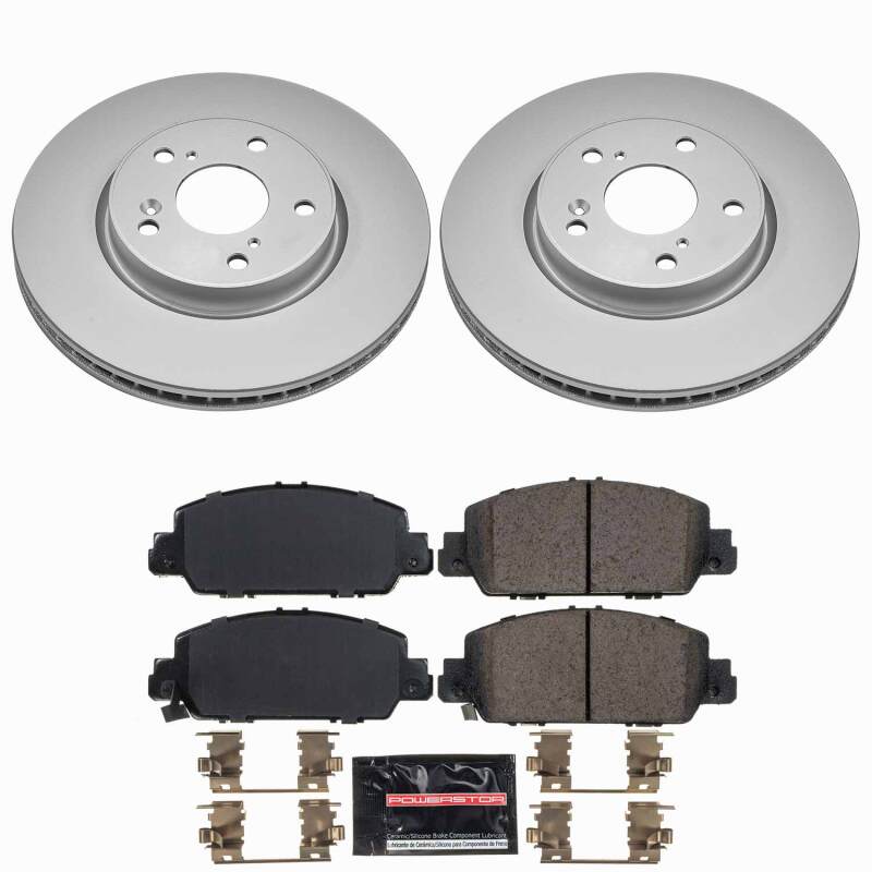 Power Stop 13-22 Honda Accord Front Z23 Coated Brake Kit