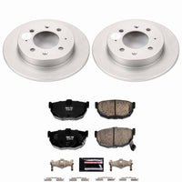 Power Stop 04-09 Kia Spectra Rear Z23 Coated Brake Kit