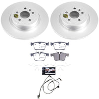 Power Stop 16-19 Land Rover Range Rover Evoque Rear Z36 Coated Truck & Tow Brake Kit