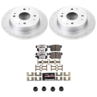 Power Stop 98-99 Acura CL Rear Z26 Coated Brake Kit