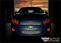 Oracle 12-16 Chevrolet Sonic LED Headlight Halo Kit - Blue