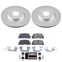 Power Stop 01-07 Toyota Highlander Front Z36 Coated Truck & Tow Brake Kit