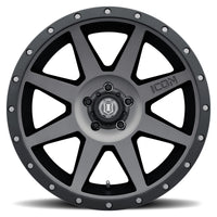 ICON Rebound 20x9 5x5 -12mm Offset 4.5in BS Titanium Wheel
