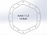 aFe Power Front/Rear Diff Cover Kit w/ Oil 01-10 GM Diesel Trucks V8 (AAM 9.25 & AAM 11.5-14)