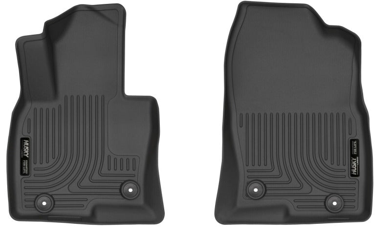 Husky Liners 16-23 Mazda CX-9 WeatherBeater Front Floor Liner - Black