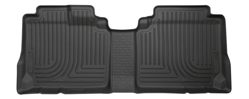 Husky Liners 10-17 Chevrolet Equinox/GMC Terrain WeatherBeater 2nd Row Floor Liner - Black