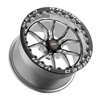 Weld RT-S S85 17x11 / 5x115 BP / 5.8 BS Black Wheel (Med Pad) - Single Beadlock 3.18 ID