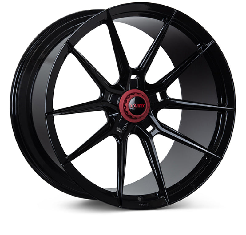 Vossen x Novitec NF10 19x9in - 5x114.3 BP - ET38 - Gloss Black Mclaren Artura Front Wheel