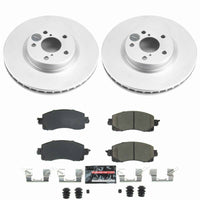 Power Stop 17-22 Subaru Impreza Front Z23 Coated Brake Kit