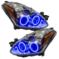 Oracle 10-12 Nissan Altima Coupe LED Headlight Halo Kit - Blue