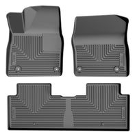 Husky Liners 22-25 Kia EV6 WeatherBeater Front & 2nd Row Floor Liners - Black
