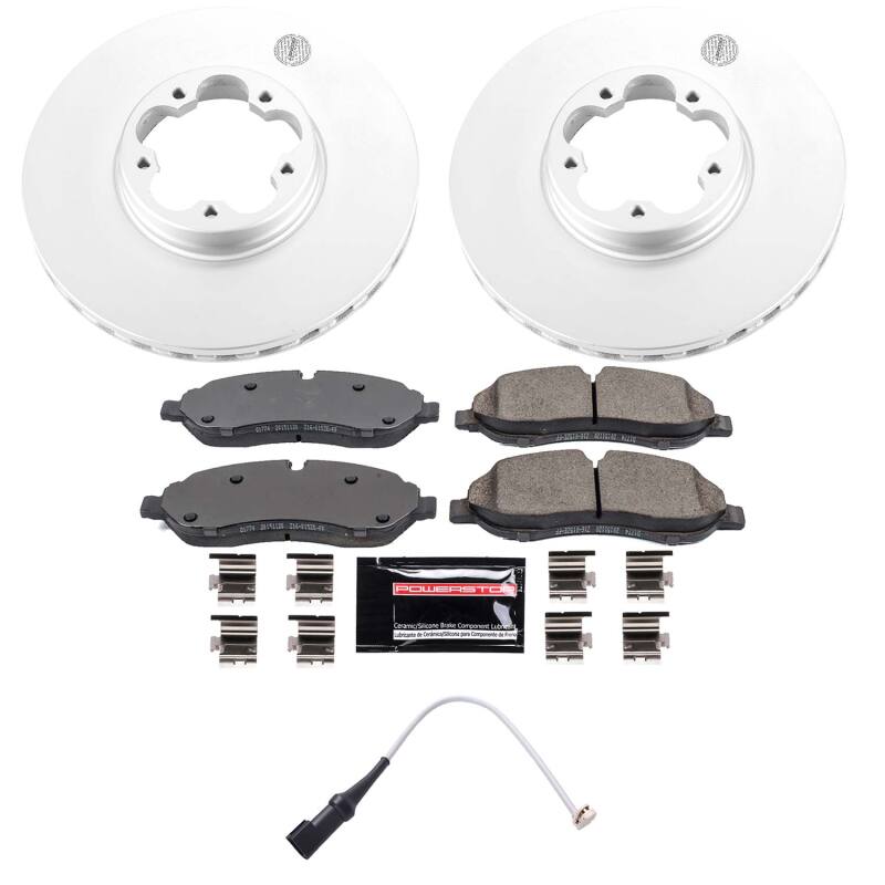 Power Stop 20-24 Ford Transit-350 HD Front Z23 Coated Brake Kit