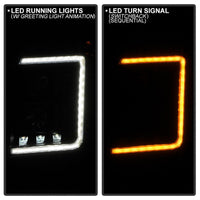 Spyder 15-20 GMC Yukon  Halogen Model Only Projector Headlights - Black (PRO-YD-GY15HALSI-SBSEQ-BK)