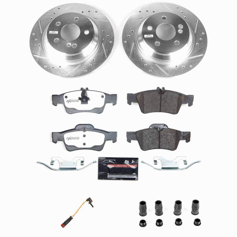 Power Stop 03-06 Mercedes-Benz CL500 Rear Z26 Truck & Tow Brake Kit