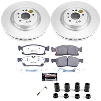 Power Stop 16-17 Mercedes-Benz GLE300d Front Z36 Coated Truck & Tow Brake Kit