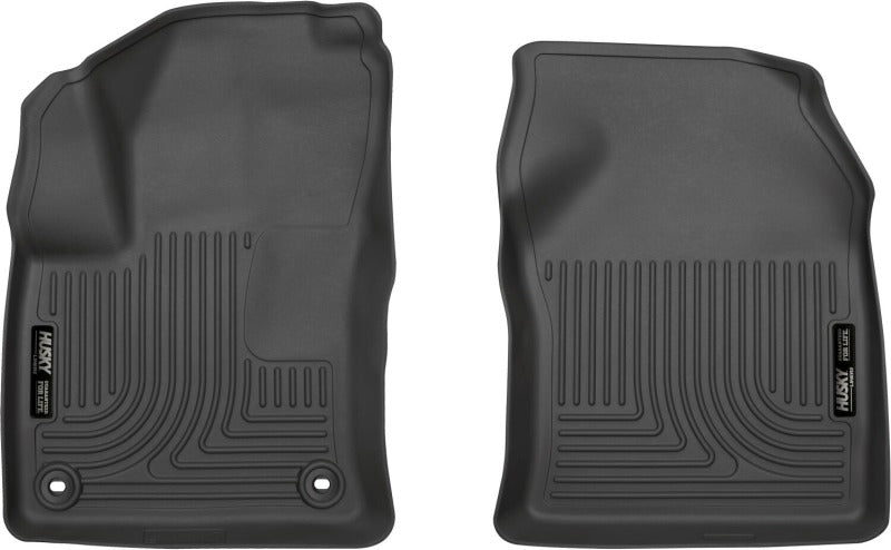 Husky Liners 16-22 Toyota Prius/17-21 Toyota Prius Prime WeatherBeater Front Floor Liner - Black