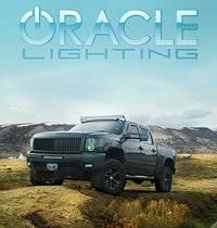 Oracle 07-13 Chevrolet Silverado LED Round Style Headlight Halo Kit - Red