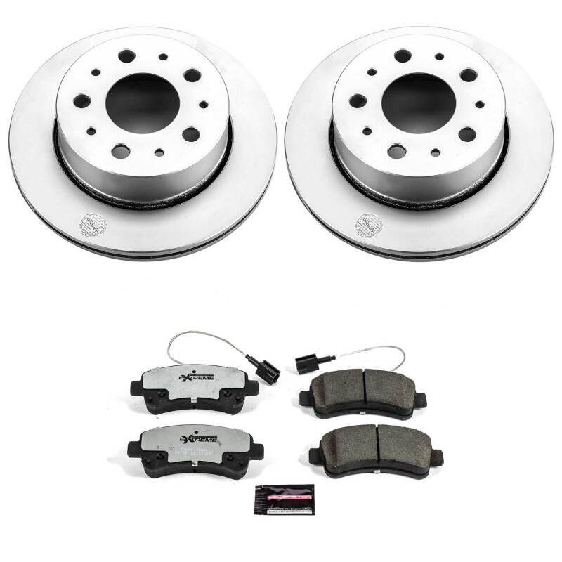 Power Stop 14-15 Ram ProMaster 1500 Rear Z36 Coated Truck & Tow Brake Kit