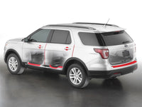 WeatherTech 25-26 Volkswagen Tiguan Door Edge Door Sill Door Cup and Trunk Ledge - Transparent