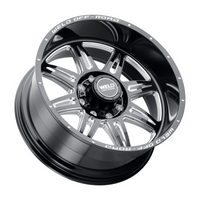 Weld Cheyenne W132 Series 20x9/8x165.1 ET00/5.00 BS/125.1 Gloss BLK