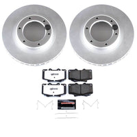 Power Stop 96-97 Lexus LX450 Front Z36 Coated Truck & Tow Brake Kit