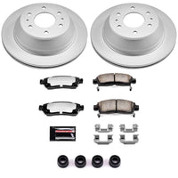 Power Stop 04-07 Buick Rainier Rear Z36 Coated Truck & Tow Brake Kit