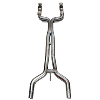 Kooks 2025+ Ford Mustang GTD 5.2L 3in OEM Connection GREEN Catted X-Pipe (Kooks Header Required)