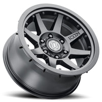 ICON Rebound Pro 17x8.5 / 5x5.5 / 0mm / 4.75in BS Satin Black Wheel
