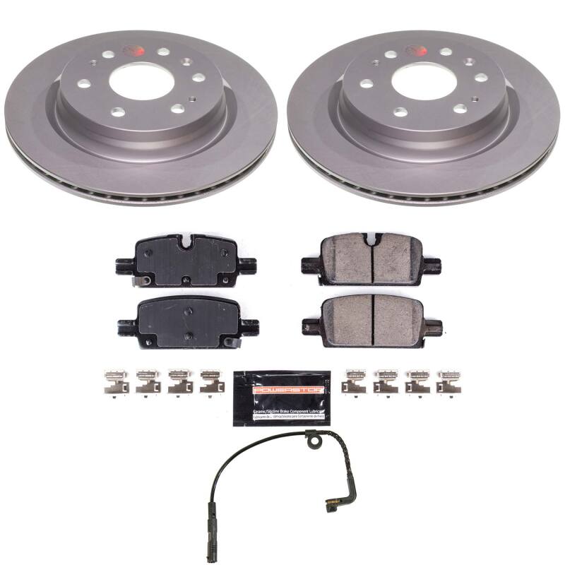 Power Stop 23-25 Chevrolet Colorado Rear Z23 Coated Brake Kit
