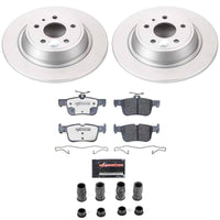 Power Stop 17-20 Ford Fusion Rear Z36 Coated Truck & Tow Brake Kit