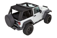 Bestop 07-18 Jeep Wrangler JK 2-Door Trektop Pro (Premium Black Twill)