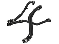 aFe BladeRunner Aluminum Hot and Cold Charge Pipe Kit Black Ford F-150 24-26 V6-2.7L (tt)