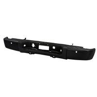 xTune 07-13 Chevy Silverado 1500 w/Parking Sensor OEM Style Steel Rear Bumper - BLK RB-CS07-SET-WS-B
