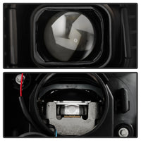 Spyder 07-14 GMC Yukon High-Power LED Headlights - Black (PRO-YD-GY07V2PL-BK)