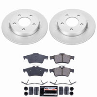 Power Stop 06-13 Mazda 3 Rear Z23 Coated Brake Kit
