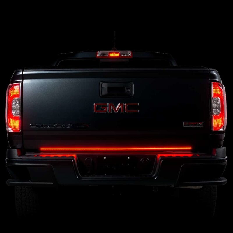Putco 48in Red Blade LED Tailgate Light Bar for Ford Turcks w/ Blis and Trailer Detection