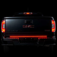 Putco 48in Red Blade LED Tailgate Light Bar for Ford Turcks w/ Blis and Trailer Detection