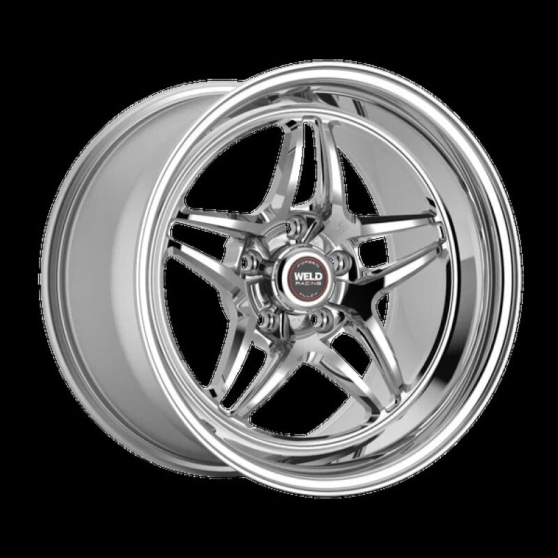 Weld S81 18x10.5 / 5x4.5 BS / 7.7 (50 ET) Polish 3.18 ID Medium Pad - Non Beadlock